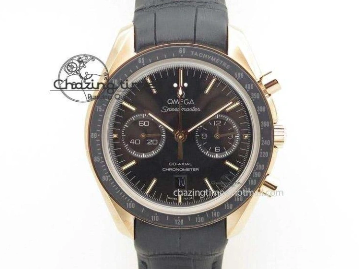 0414 Speedmaster Racing Master SS HKF Best Edition Black Dial on SS Bracelet A Versatile 7810